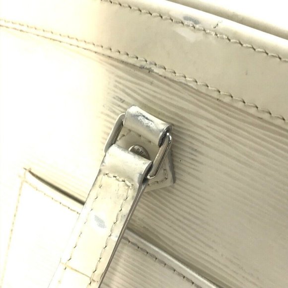 LOUIS VUITTON Epi Madeleine GM Tote Bag Shoulder Bag Epi Leather White - Picture 5 of 16